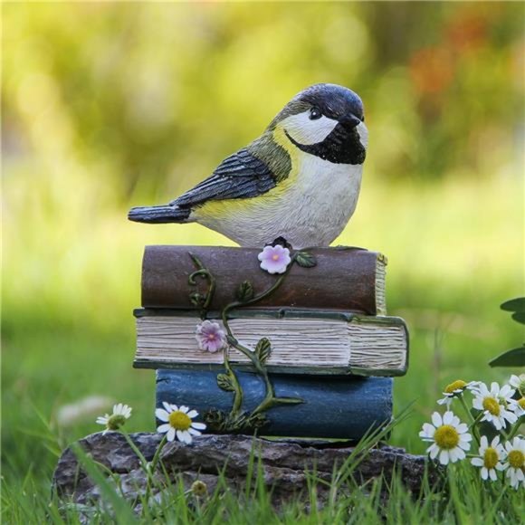 Bird Statue for Garden, Sculptures & Statues, Animal Bird Figurine - Picture 5 of 7